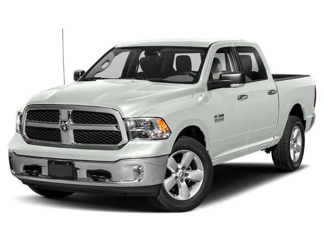 Brilliant Black Crystal Pearl Coat 2018 RAM 1500 Big Horn Crew Cab 4WD Pickup Truck Four-Wheel Drive 8-Speed Automatic