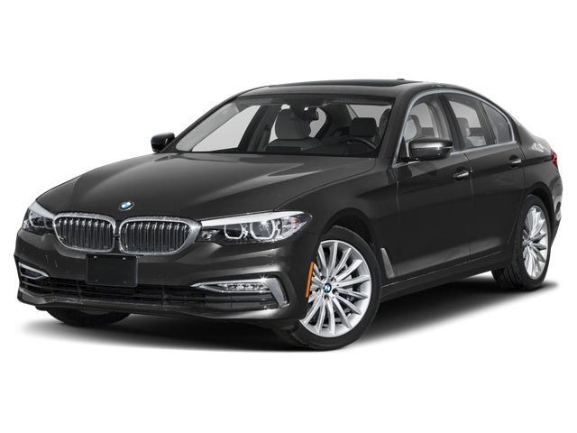 Silver 2019 BMW 5 Series Sedan Rear-Wheel Drive