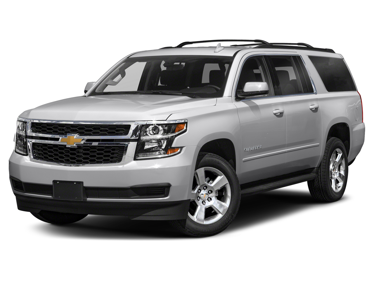 Silver Ice Metallic 2019 Chevrolet Suburban 1500 LT 4WD SUV / Crossover Four-Wheel Drive 6-Speed Automatic Overdrive