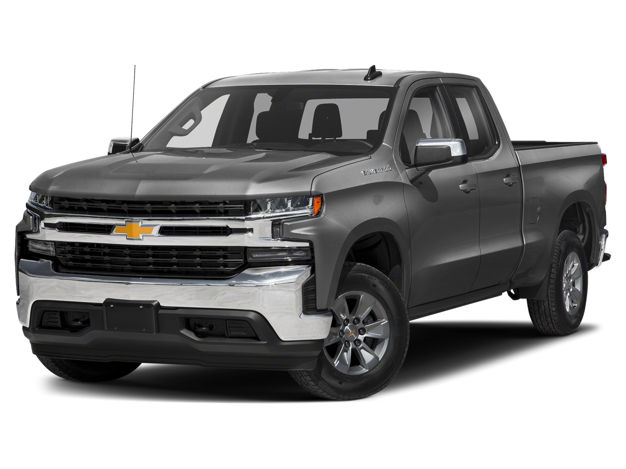 Silver Ice Metallic 2019 Chevrolet Silverado 1500 Pickup Truck Four-Wheel Drive Automatic