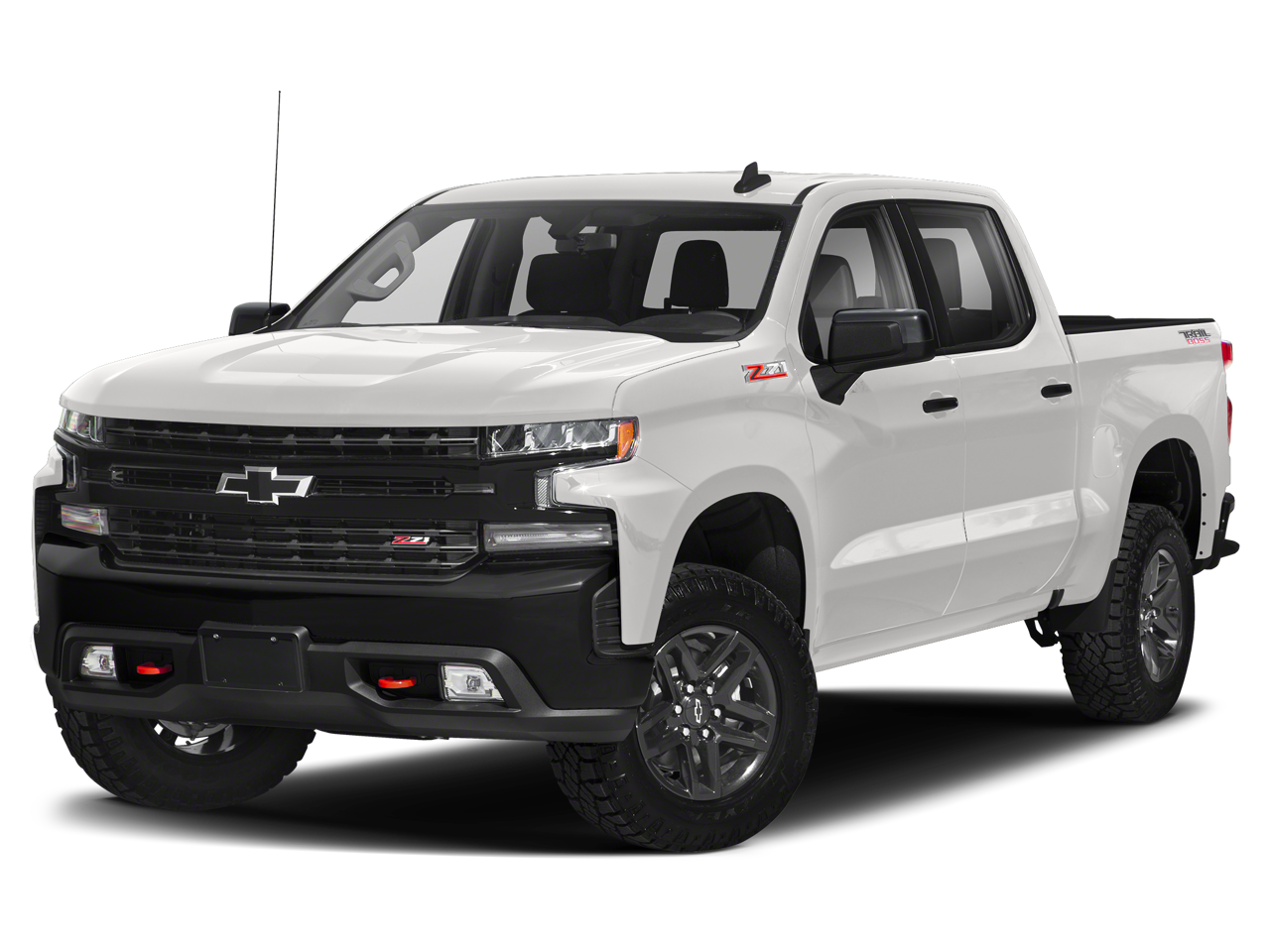 Silver Ice Metallic 2019 Chevrolet Silverado 1500 Pickup Truck Four-Wheel Drive Automatic