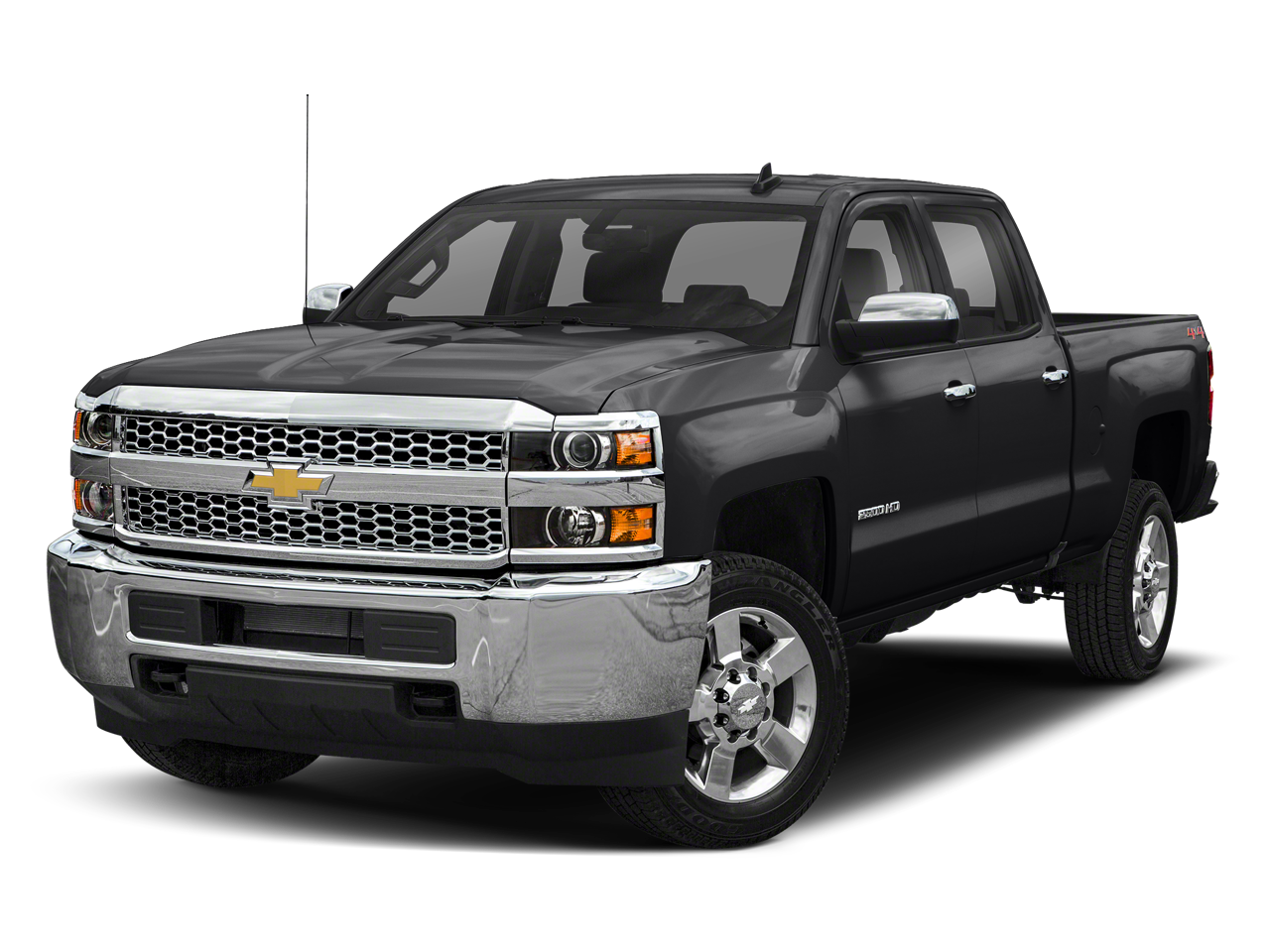 Summit White 2019 Chevrolet Silverado 2500HD LTZ Crew Cab 4WD Pickup Truck Four-Wheel Drive Automatic