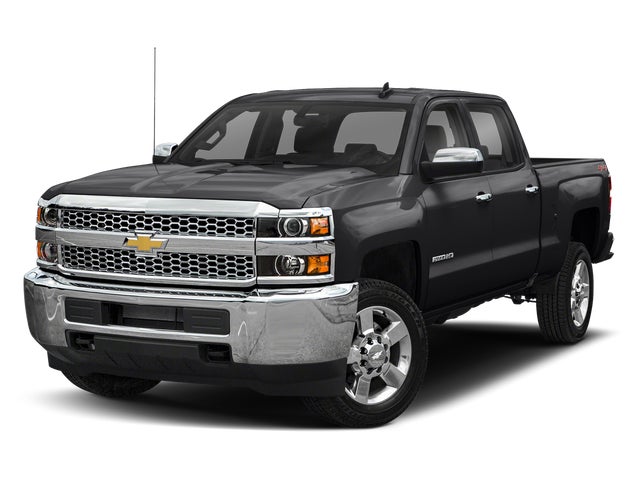 Summit White 2019 Chevrolet Silverado 2500HD LTZ Crew Cab 4WD Pickup Truck Four-Wheel Drive Automatic