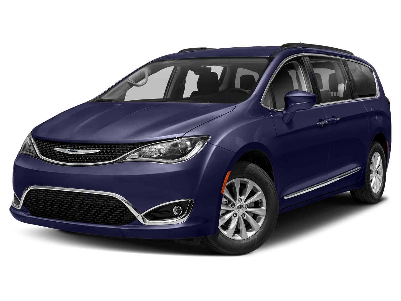 Blue 2019 Chrysler Pacifica Touring Plus FWD Minivan Front-Wheel Drive Automatic
