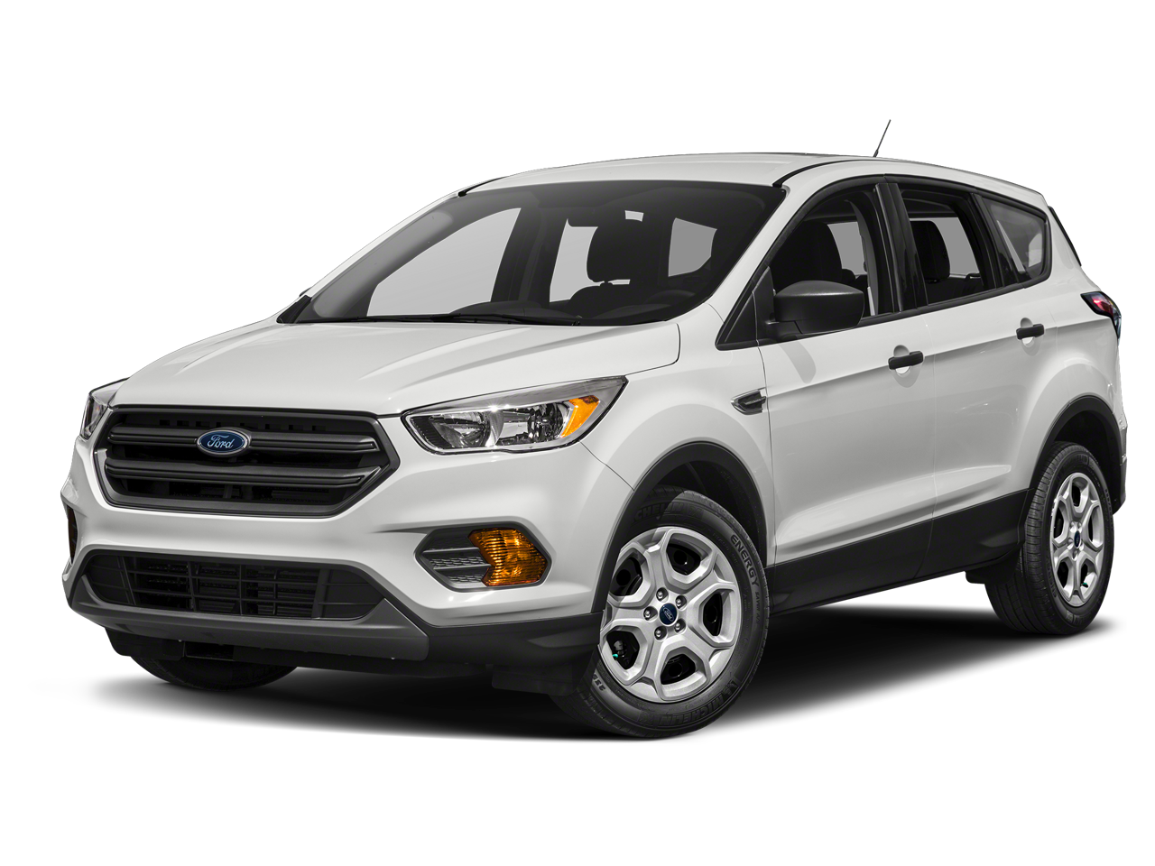 White Platinum Clearcoat Metallic 2019 Ford Escape SE AWD SUV / Crossover All-Wheel Drive 6-Speed Automatic