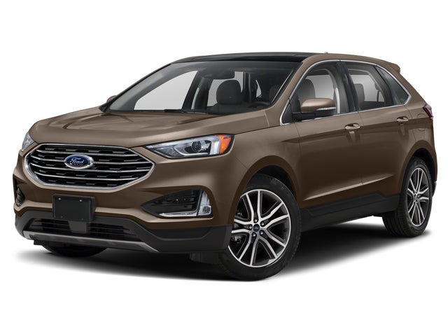 Blue Metallic 2019 Ford Edge SUV / Crossover Front-Wheel Drive 8-Speed Automatic