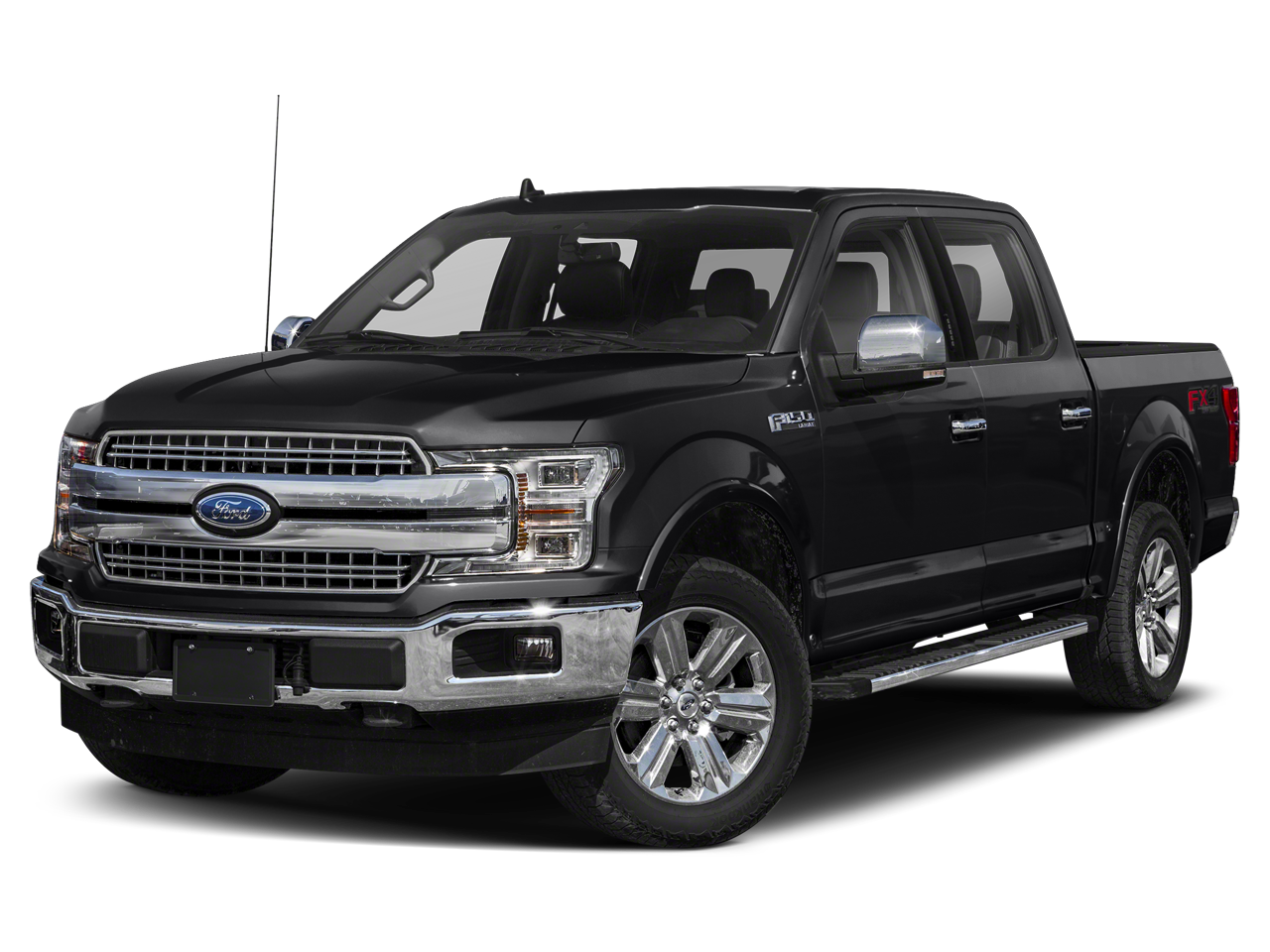 Ingot Silver 2019 Ford F-150 Lariat SuperCrew 4WD Pickup Truck Four-Wheel Drive Automatic
