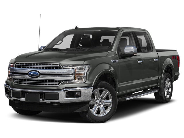 Ingot Silver 2019 Ford F-150 Lariat SuperCrew 4WD Pickup Truck Four-Wheel Drive Automatic