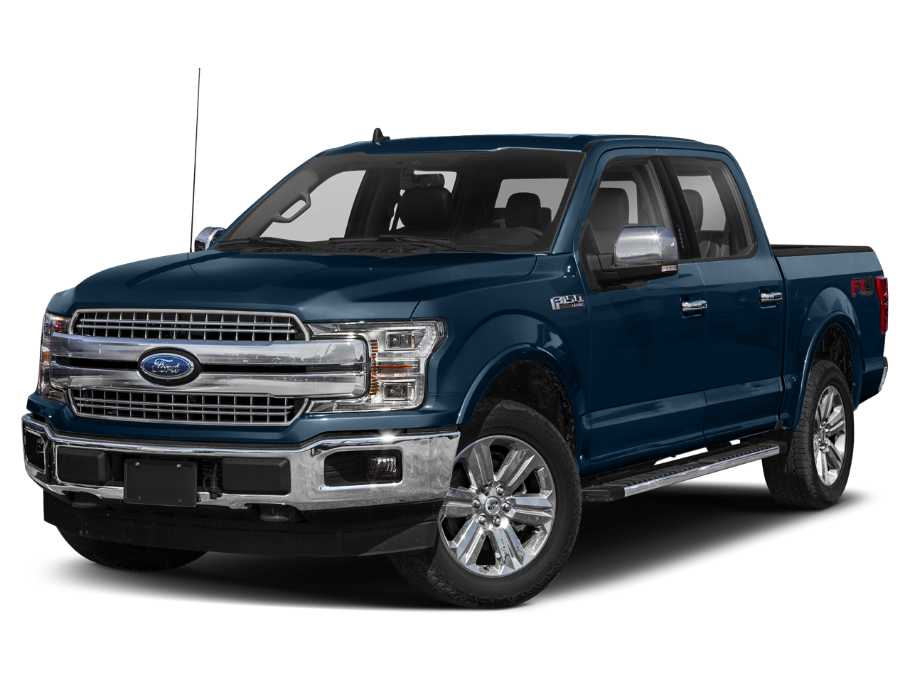 Ingot Silver 2019 Ford F-150 Lariat SuperCrew 4WD Pickup Truck Four-Wheel Drive Automatic