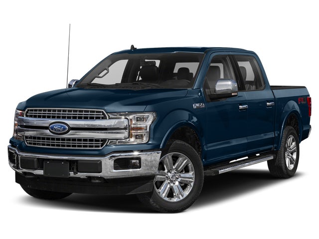 Ingot Silver 2019 Ford F-150 Lariat SuperCrew 4WD Pickup Truck Four-Wheel Drive Automatic