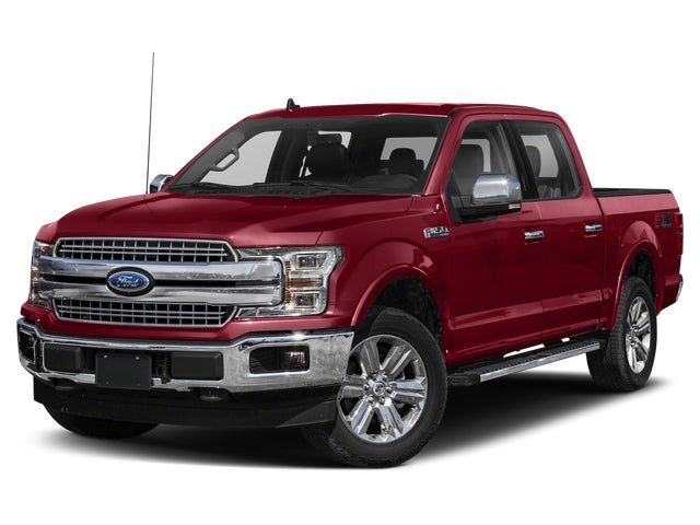 Black 2019 Ford F-150 Lariat SuperCrew LB 4WD Pickup Truck Four-Wheel Drive Automatic
