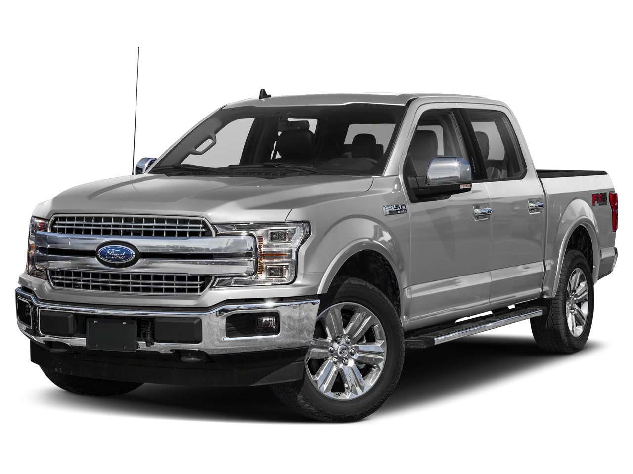Ingot Silver Metallic 2019 Ford F-150 Pickup Truck Four-Wheel Drive Automatic