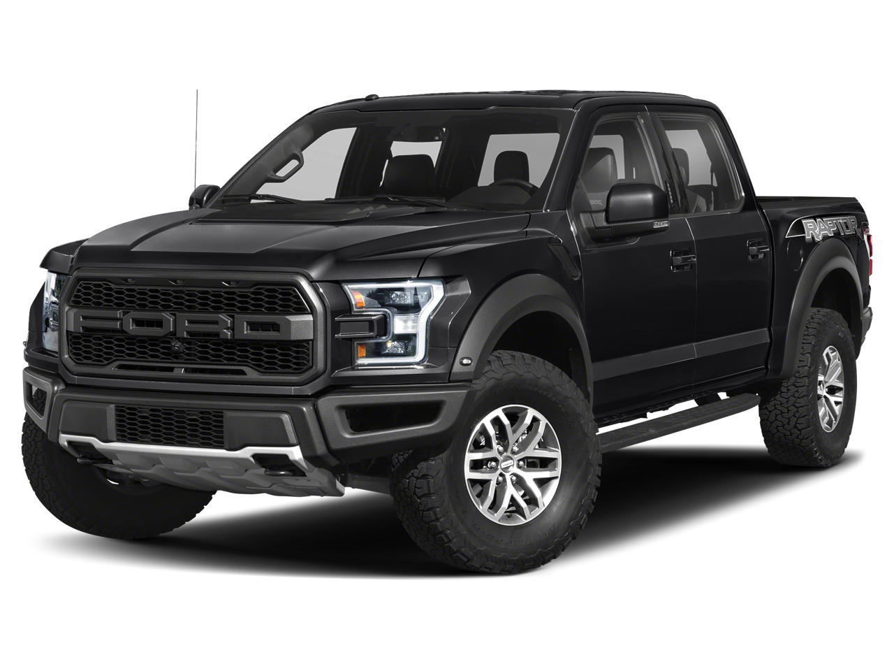 Black Metallic 2019 Ford F-150 Raptor SuperCrew 4WD Pickup Truck Four-Wheel Drive Automatic