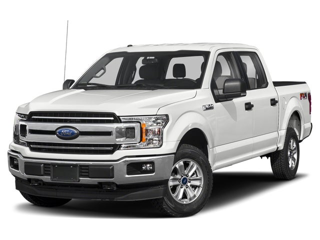 Blue 2019 Ford F-150 XLT SuperCrew LB 4WD Pickup Truck Four-Wheel Drive Automatic