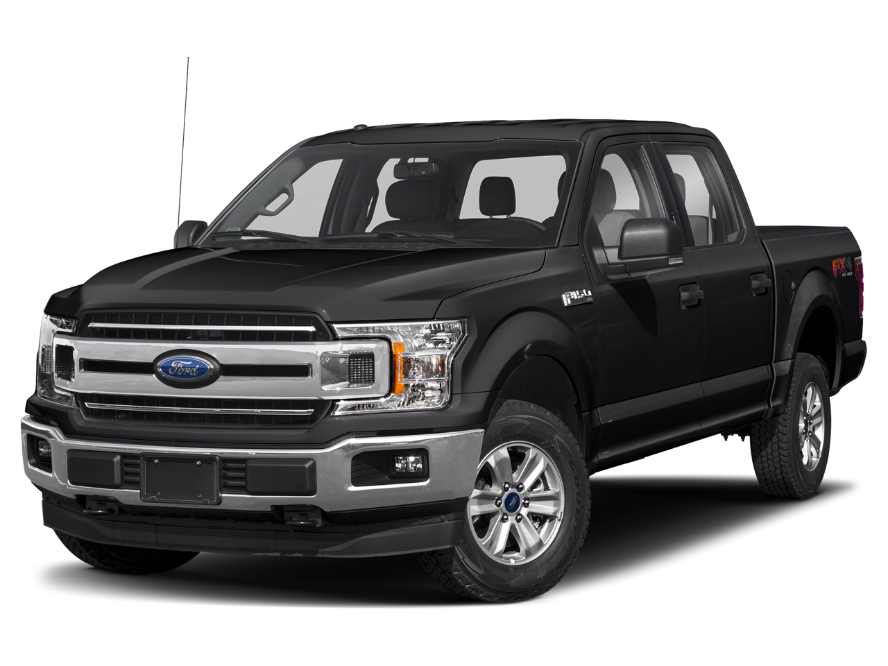 Blue 2019 Ford F-150 XLT SuperCrew LB 4WD Pickup Truck Four-Wheel Drive Automatic