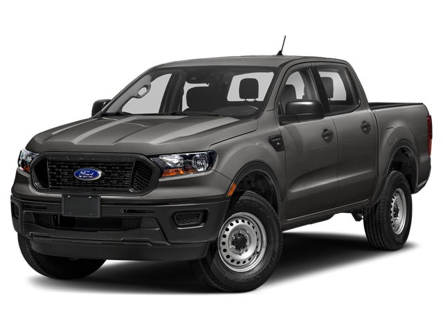 Gray (Magnetic Metallic) 2019 Ford Ranger XL SuperCrew RWD Pickup Truck 4X2 Automatic