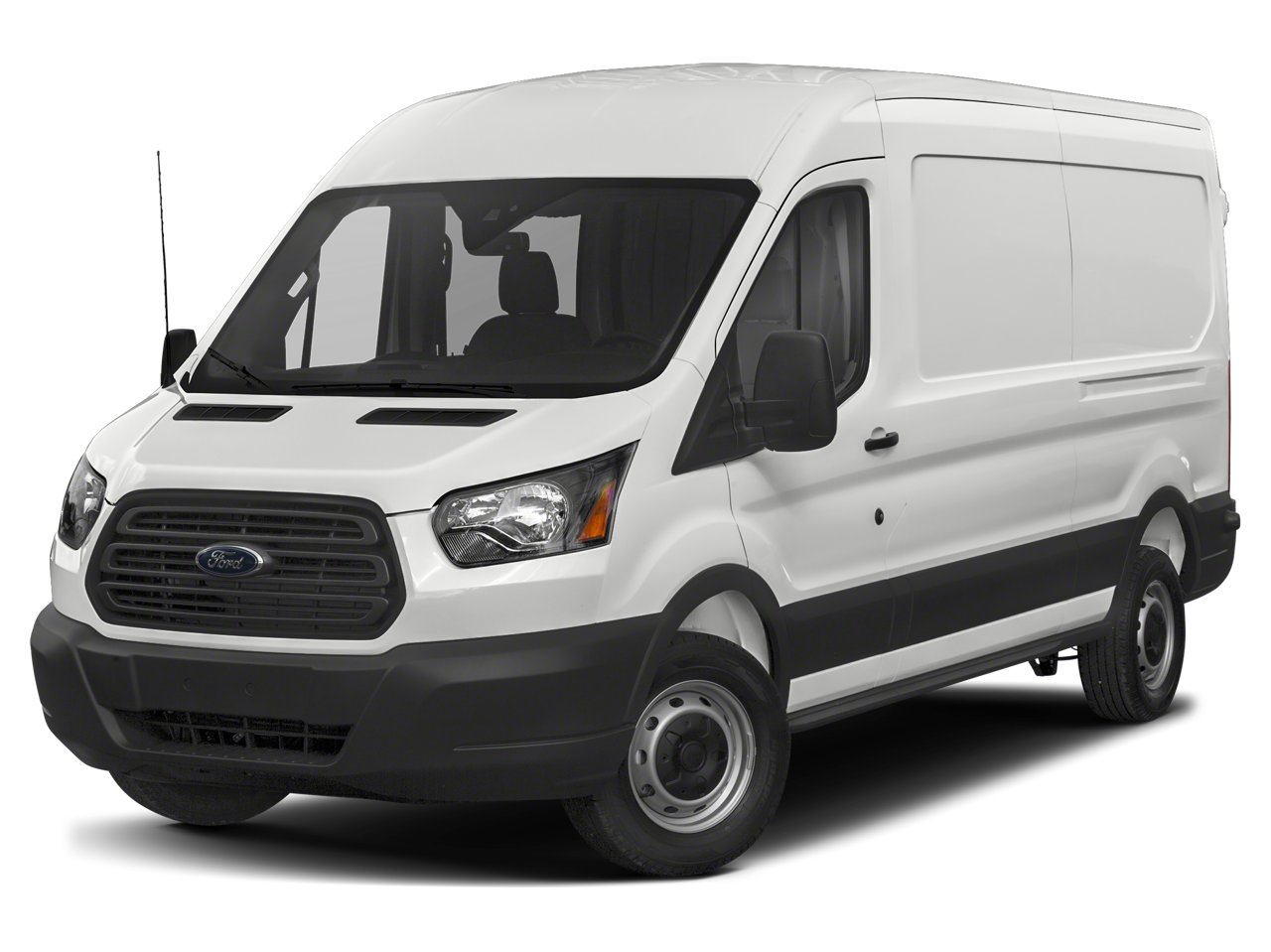 White 2019 Ford Transit Cargo Van Rear-Wheel Drive 6-Speed Automatic