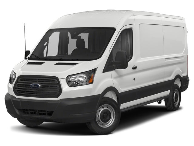 White 2019 Ford Transit Cargo Van Rear-Wheel Drive 6-Speed Automatic