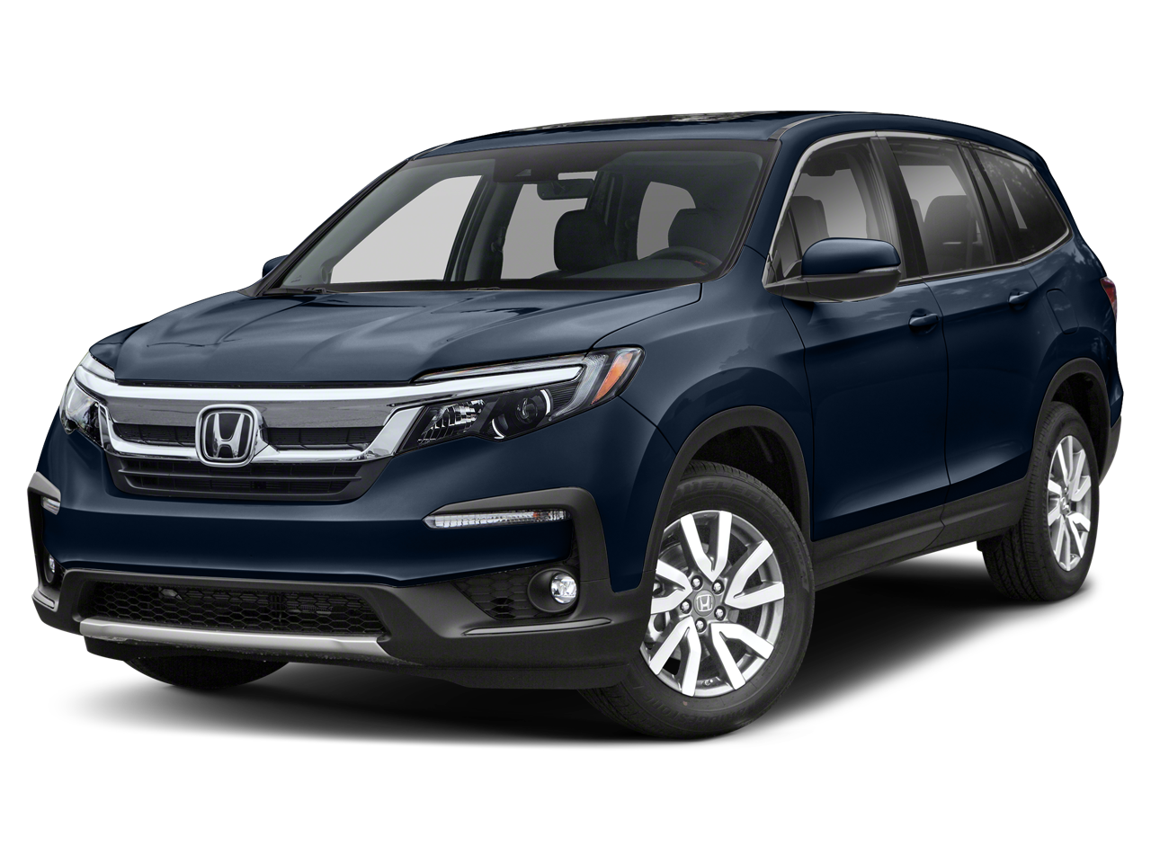 White Diamond Pearl 2019 Honda Pilot EX-L AWD SUV / Crossover All-Wheel Drive 6-Speed Automatic