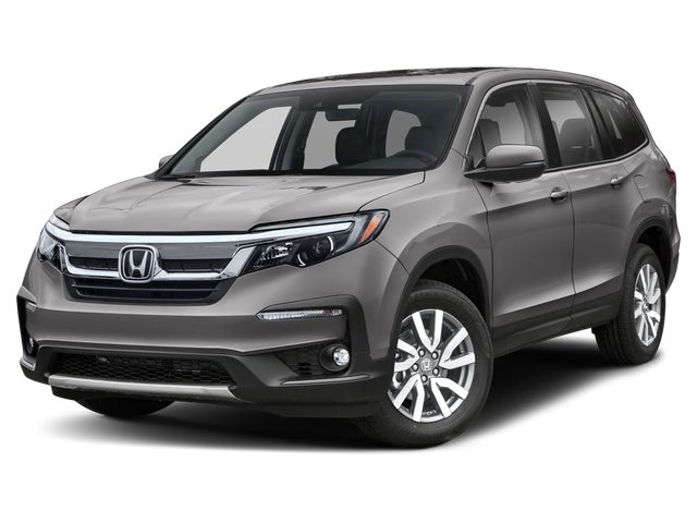 White Diamond Pearl 2019 Honda Pilot EX-L AWD SUV / Crossover All-Wheel Drive 6-Speed Automatic