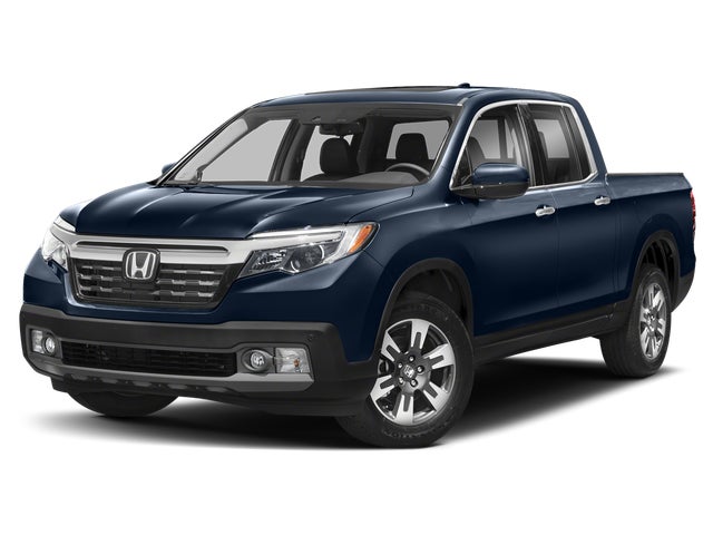 Platinum White Pearl 2019 Honda Ridgeline RTL-E AWD Pickup Truck All-Wheel Drive Automatic