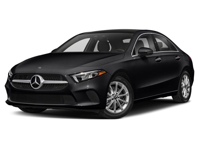 White 2019 Mercedes-Benz A-Class Sedan Front-Wheel Drive 7-Speed Automatic