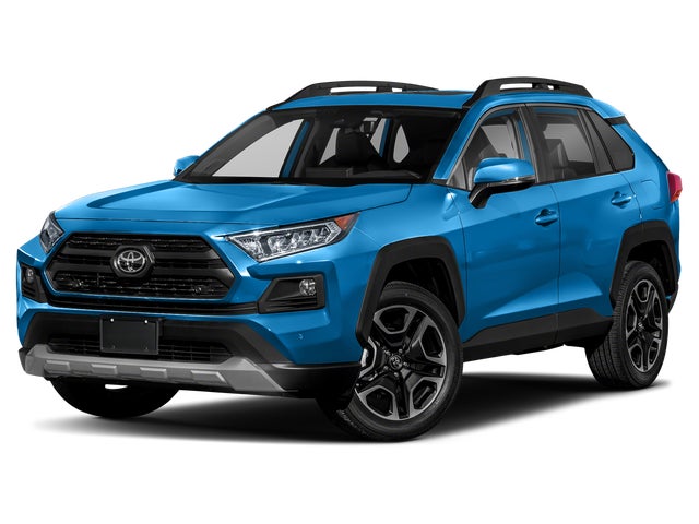 Red (Ruby Flare Pearl) 2019 Toyota RAV4 SUV / Crossover All-Wheel Drive 8-Speed Automatic