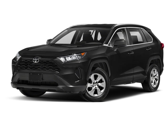 Midnight Black Metallic 2019 Toyota RAV4 LE AWD SUV / Crossover All-Wheel Drive 8-Speed Automatic
