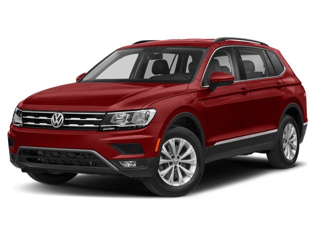 Platinum Gray Metallic 2019 Volkswagen Tiguan SE 4Motion SUV / Crossover All-Wheel Drive 8-Speed Automatic