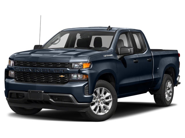 Northsky Blue Metallic 2020 Chevrolet Silverado 1500 Pickup Truck Four-Wheel Drive Automatic