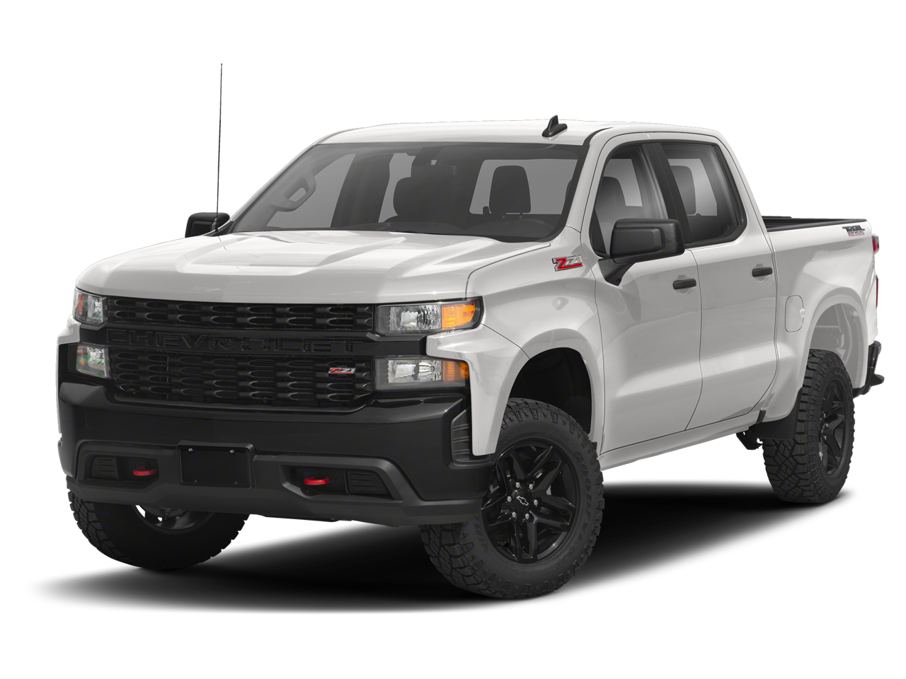 Used 2020 Summit White Chevrolet 4WD Crew Cab Short Bed Custom Trail Boss image 26