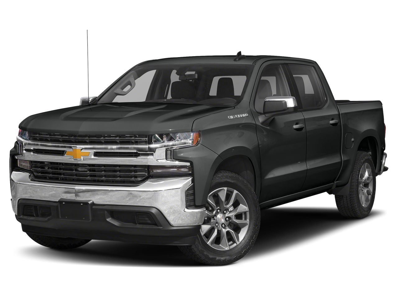 Silver Ice Metallic 2020 Chevrolet Silverado 1500 Pickup Truck Four-Wheel Drive Automatic