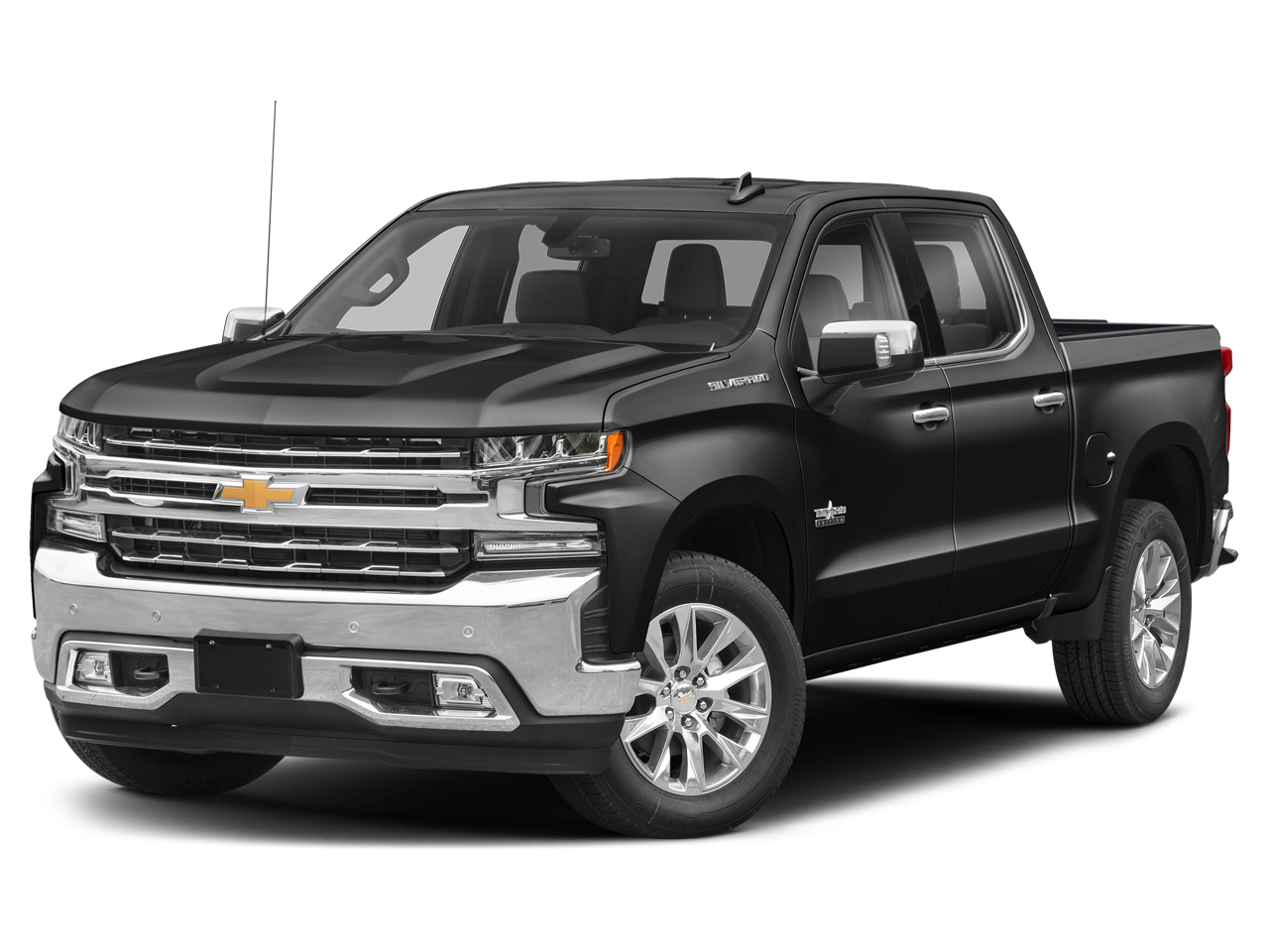 Shadow Gray Metallic 2020 Chevrolet Silverado 1500 Pickup Truck Four-Wheel Drive Automatic