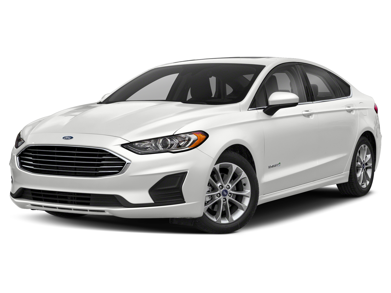 Black 2020 Ford Fusion Hybrid SE FWD Sedan Front-Wheel Drive Continuously Variable Transmission