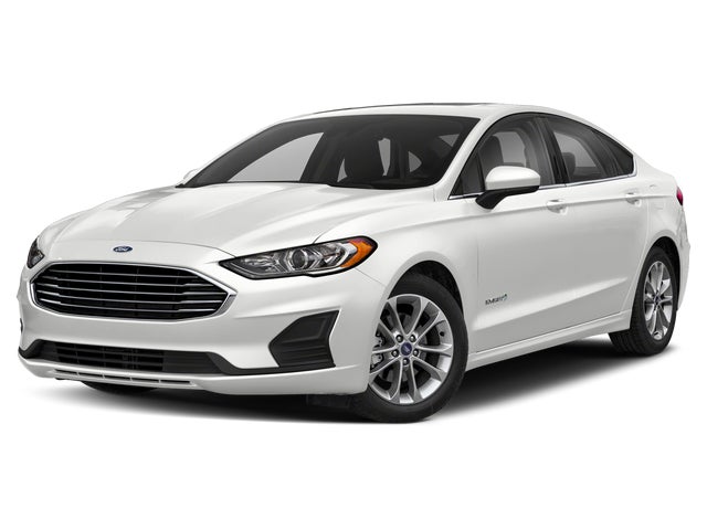Black 2020 Ford Fusion Hybrid SE FWD Sedan Front-Wheel Drive Continuously Variable Transmission