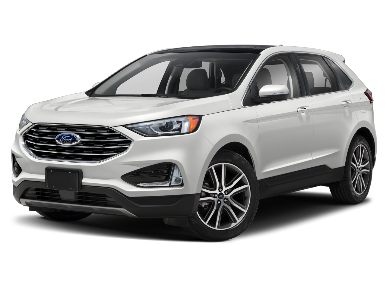 Silver Metallic 2020 Ford Edge SUV / Crossover Front-Wheel Drive Automatic