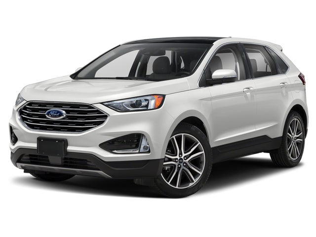 Silver Metallic 2020 Ford Edge SUV / Crossover Front-Wheel Drive Automatic