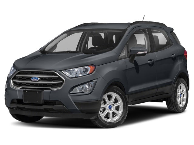 Black 2020 Ford EcoSport SE AWD SUV / Crossover All-Wheel Drive Automatic
