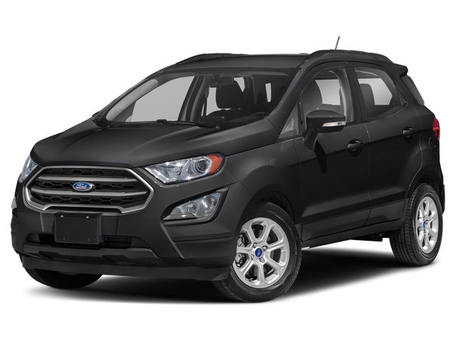 Black 2020 Ford EcoSport SE AWD SUV / Crossover All-Wheel Drive Automatic