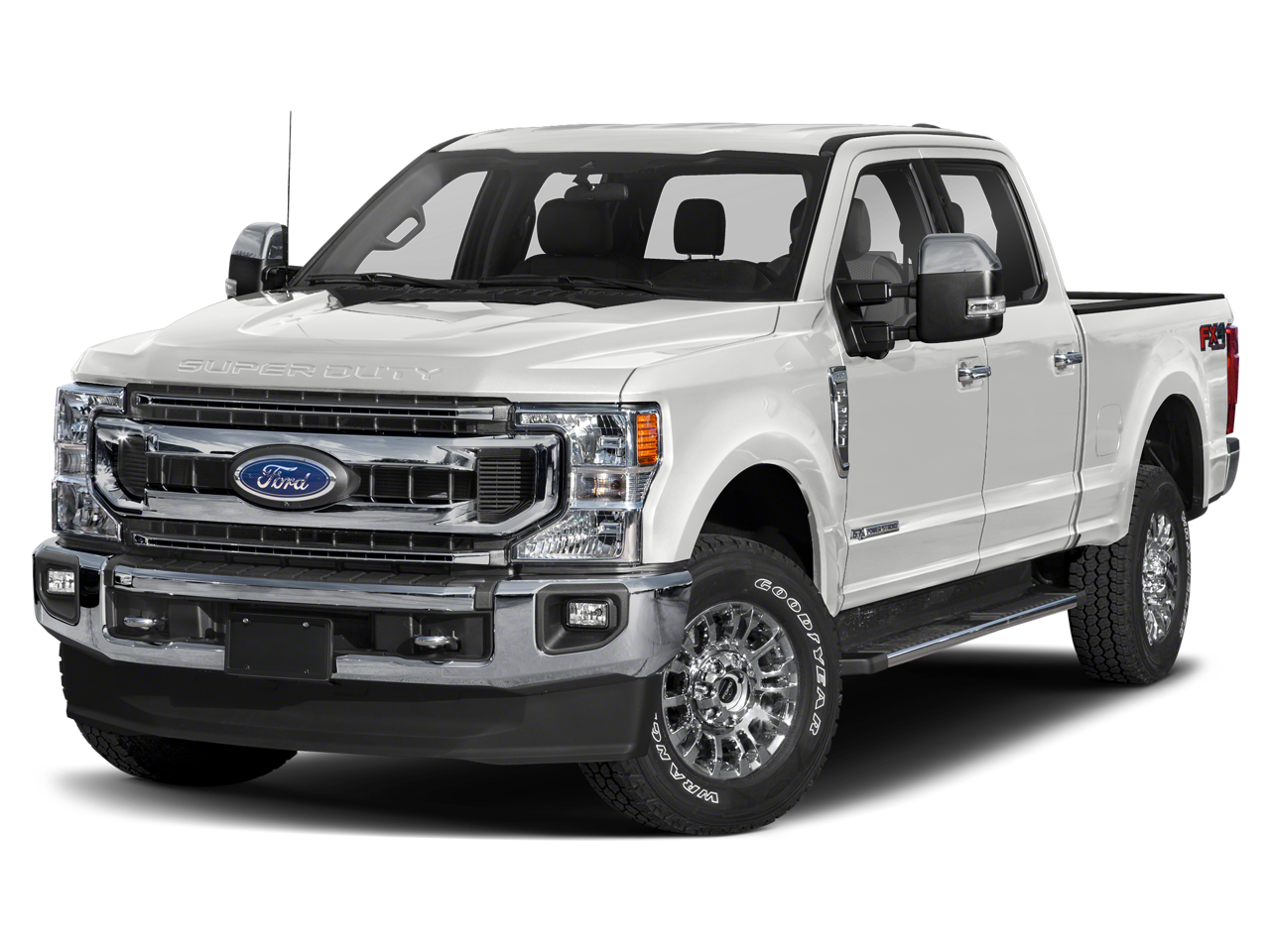 Silver Metallic 2020 Ford F-250 Super Duty XLT Crew Cab 4WD Pickup Truck Four-Wheel Drive Automatic