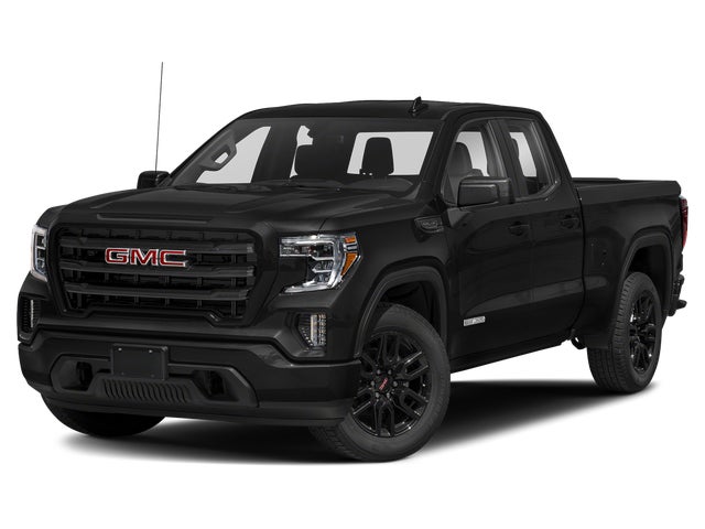 Onyx Black 2020 GMC Sierra 1500 Elevation Double Cab 4WD Pickup Truck Four-Wheel Drive Automatic