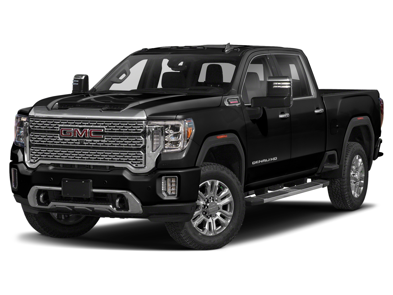 White 2020 GMC Sierra 2500HD Pickup Truck Four-Wheel Drive Automatic