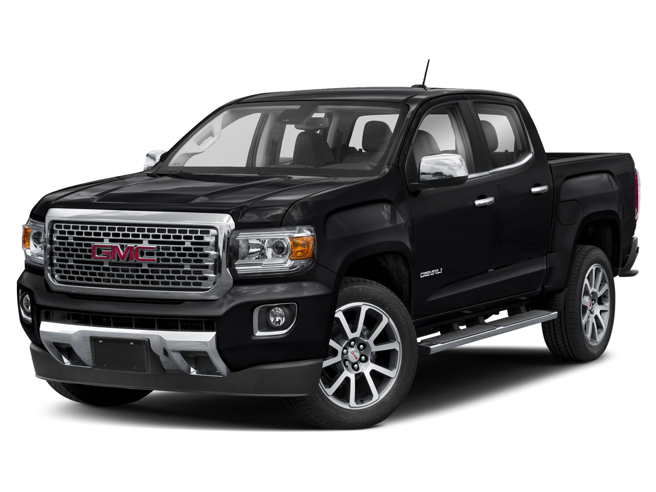 Onyx Black 2020 GMC Canyon Pickup Truck Four-Wheel Drive Automatic