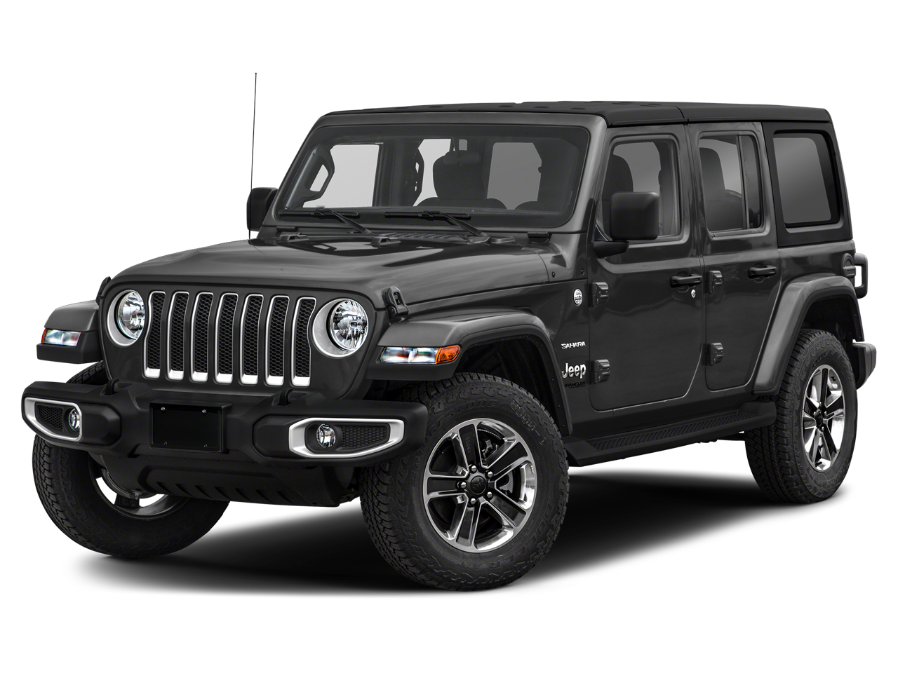 Orange 2020 Jeep Wrangler SUV / Crossover Four-Wheel Drive 