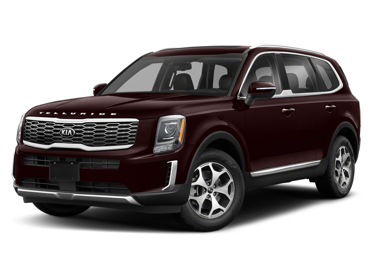 Red (Sangria) 2020 Kia Telluride SUV / Crossover All-Wheel Drive 8-Speed Automatic