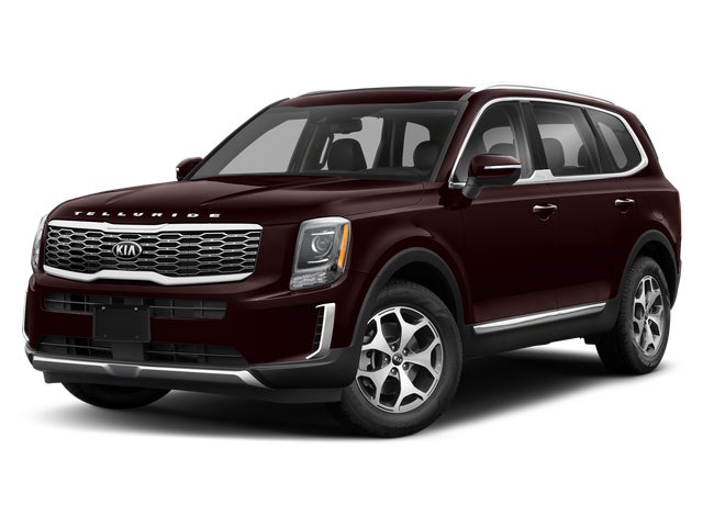 Red (Sangria) 2020 Kia Telluride SUV / Crossover All-Wheel Drive 8-Speed Automatic