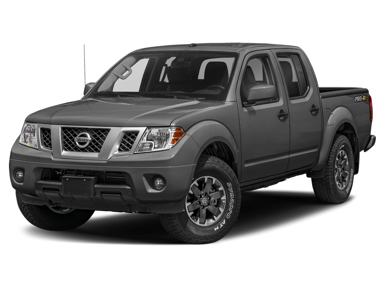 Gray (Gun Metallic) 2020 Nissan Frontier Pickup Truck Four-Wheel Drive 9-Speed Automatic