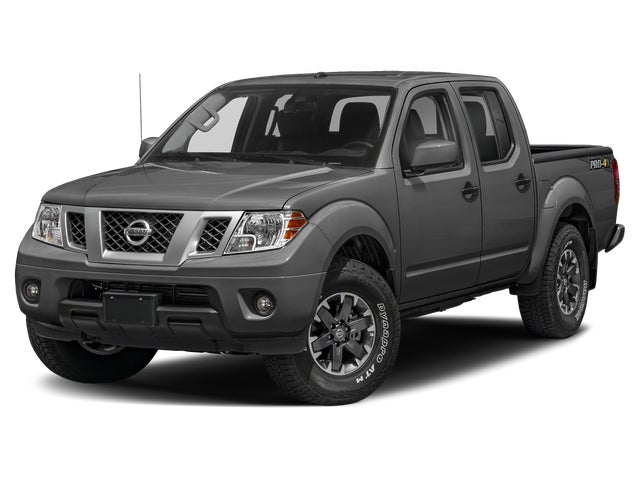 Gray (Gun Metallic) 2020 Nissan Frontier Pickup Truck Four-Wheel Drive 9-Speed Automatic
