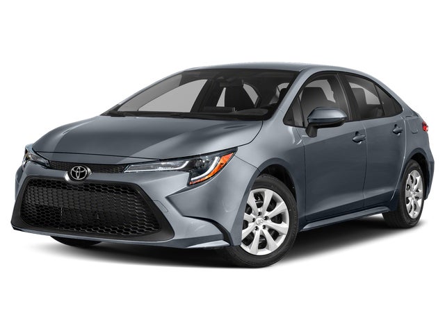 White 2020 Toyota Corolla Sedan Front-Wheel Drive Continuously Variable Transmission