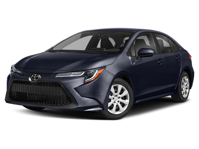 Super White 2020 Toyota Corolla Sedan Front-Wheel Drive Continuously Variable Transmission